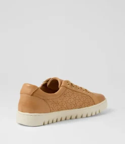 Women SUPERSOFT Comfort|Sneakers-Thelmia Dark Tan Leather Flat Shoes