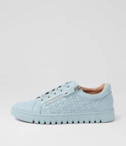 Women SUPERSOFT Comfort|Sneakers-Thelmia Sky Blue Leather Sneakers