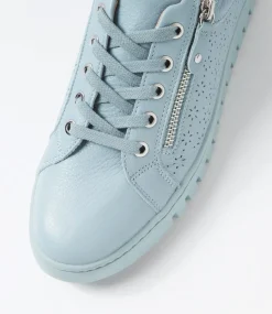 Women SUPERSOFT Comfort|Sneakers-Thelmia Sky Blue Leather Sneakers