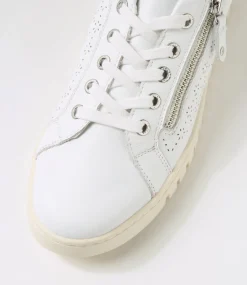 Women SUPERSOFT Comfort|Sneakers-Thelmia White Off Leather Flat Shoes