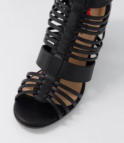 Women I LOVE BILLY Heels|Sandals-Tillie Black Sandals