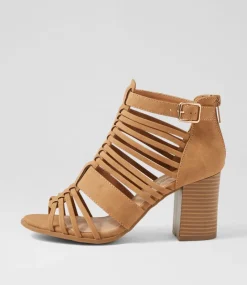 Women I LOVE BILLY Heels|Sandals-Tillie Tan Sandals