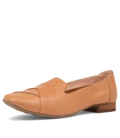 Women DIANA FERRARI Dress|Loafers-TILONY DARK TAN LEATHER LOAFERS