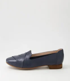 Women DIANA FERRARI Dress|Loafers-Tilony Navy Leather Loafers