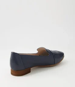 Women DIANA FERRARI Dress|Loafers-Tilony Navy Leather Loafers