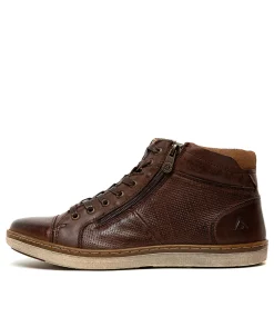 COLORADO Boots|Casuals-Tivoli Brown Leather Ankle Boots