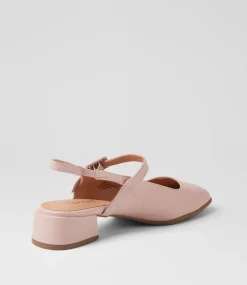Women SUPERSOFT Flats|Comfort-Tracei Blush Leather Heels