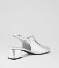 Women I LOVE BILLY Heels-Treatie Silver Heels