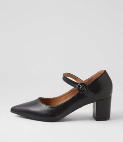 Women I LOVE BILLY Heels-Tuchie Black Heels