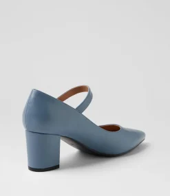 Women I LOVE BILLY Heels-Tuchie Blue Heels
