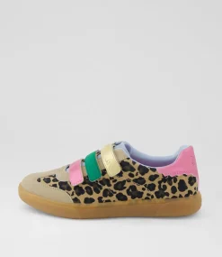 Women BLOWFISH Sneakers-Tucson Leopard Pink Multi Sneakers