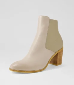 Women TOP END Boots-Tuluv Smoke Leather Ankle Boots