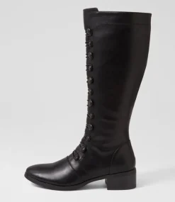Women I LOVE BILLY Boots-TUMOL IL BLACK SMOOTH