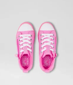 SKECHERS Sport School Shoes-Twinkle Sparks Ice Junior Pink Sneakers
