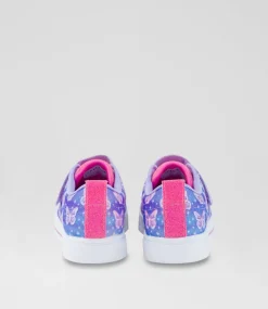 SKECHERS Sport School Shoes-Twinkle Sparks Ombre Toddler Lavender Multi Sneakers