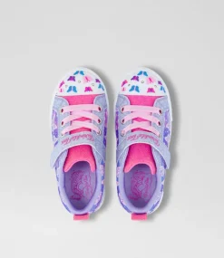 SKECHERS Sport School Shoes-Twinkle Sparks Ombre Toddler Lavender Multi Sneakers