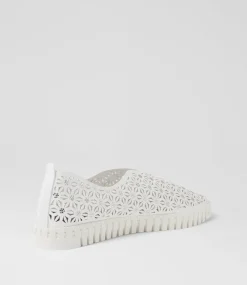 Women I LOVE BILLY Flats-Udell White Flat Shoes