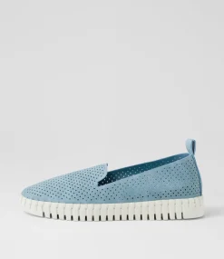 Women I LOVE BILLY Flats-Ulani Denim Flat Shoes