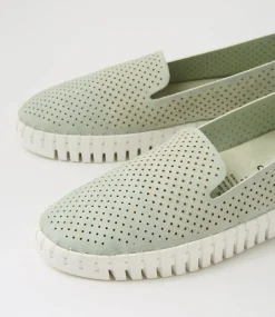 Women I LOVE BILLY Flats-Ulani Pistachio Flat Shoes