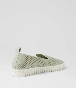 Women I LOVE BILLY Flats-Ulani Pistachio Flat Shoes