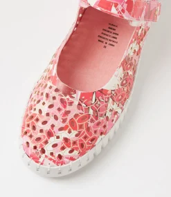 Women I LOVE BILLY Flats-Ulisha Pink Angles Flat Shoes