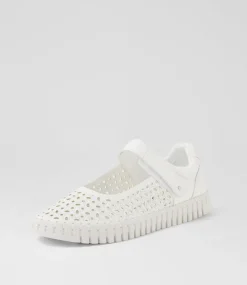 Women I LOVE BILLY Flats-Ulisha White Flat Shoes