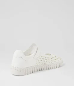 Women I LOVE BILLY Flats-Ulisha White Flat Shoes