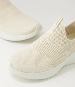 Women SKECHERS Sneakers-Ultra Flex 3 Cs Natural Fabric Sneakers