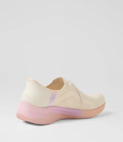 Women SKECHERS Sneakers-Ultra Flex 3 Natural Multi Mesh Sneakers