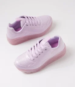 SKECHERS Sport School Shoes-Uno Ice Lilac Sneakers