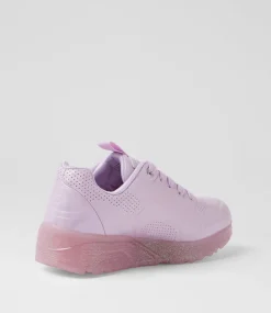 SKECHERS Sport School Shoes-Uno Ice Lilac Sneakers