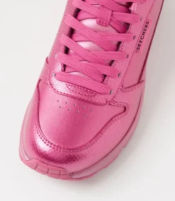 Women SKECHERS Sneakers-Uno Slither And Shine Magenta Sneakers