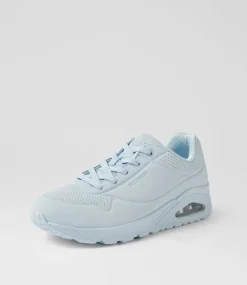 Women SKECHERS Sneakers|Wedges-Uno Stand On Air Light Denim Sneakers