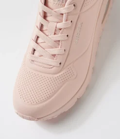 Women SKECHERS Sneakers|Wedges-Uno Stand On Air Light Pink Sneakers