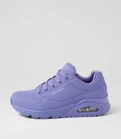 Women SKECHERS Sneakers|Wedges-Uno Stand On Air Lilac Sneakers
