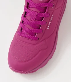 Women SKECHERS Sneakers|Wedges-Uno Stand On Air Magenta Sneakers