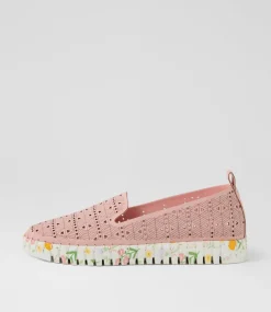 Women I LOVE BILLY Flats|Sneakers-Uppie Pink Rose Nubuck Pu Flat Shoes