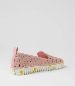 Women I LOVE BILLY Flats|Sneakers-Uppie Pink Rose Nubuck Pu Flat Shoes