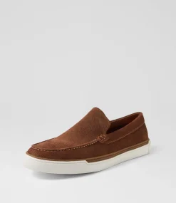 COLORADO Casuals-Urban Brown Suede Flat Shoes