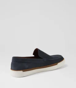 COLORADO Casuals-Urban Navy Suede Flat Shoes