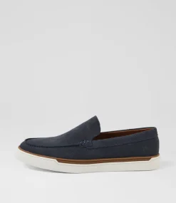 COLORADO Casuals-Urban Navy Suede Flat Shoes