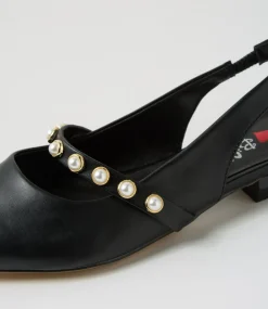 Women I LOVE BILLY Flats-Valencia Black Flat Shoes