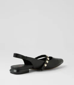 Women I LOVE BILLY Flats-Valencia Black Flat Shoes