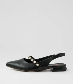 Women I LOVE BILLY Flats-Valencia Black Flat Shoes