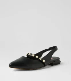 Women I LOVE BILLY Flats-Valencia Black Flat Shoes