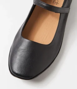 Women SUPERSOFT Comfort|Flats-Valuable Black Leather Flat Shoes