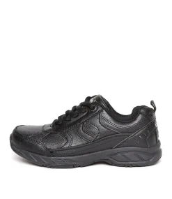 CLARKS Sport School Shoes|Junior School Shoes-VANCOUVER LACE BLACK