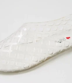 Women I LOVE BILLY Flats-Vantello Clear Jelly Flat Shoes