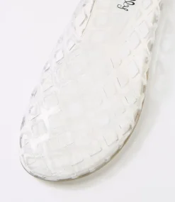 Women I LOVE BILLY Flats-Vantello Clear Jelly Flat Shoes