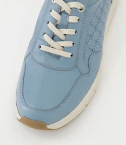 Women SUPERSOFT Comfort|Sneakers-Varrina Light Denim Leather Sneakers